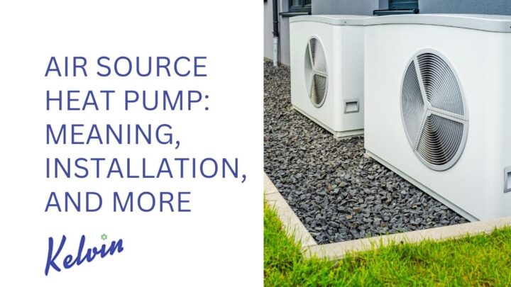 air source heat pump installation