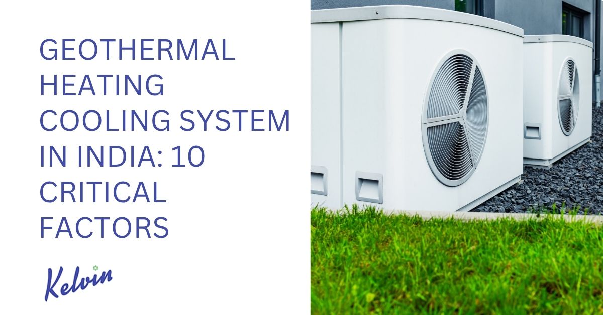 geothermal heating and cooling system